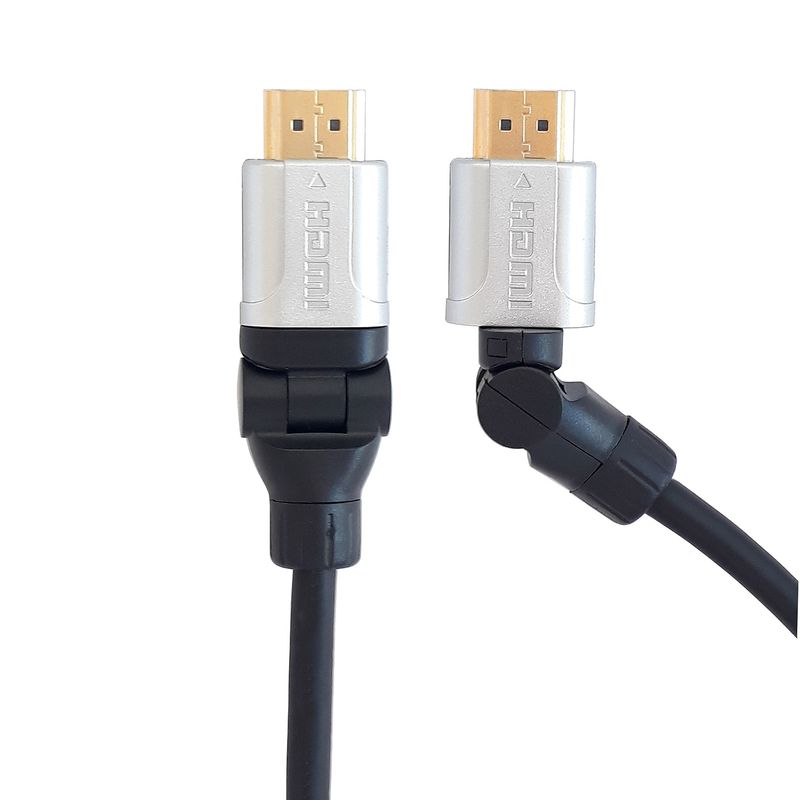 Cable HDMI A Tipo C Para Audio Y Video, Color Negro, 1,8 Metros