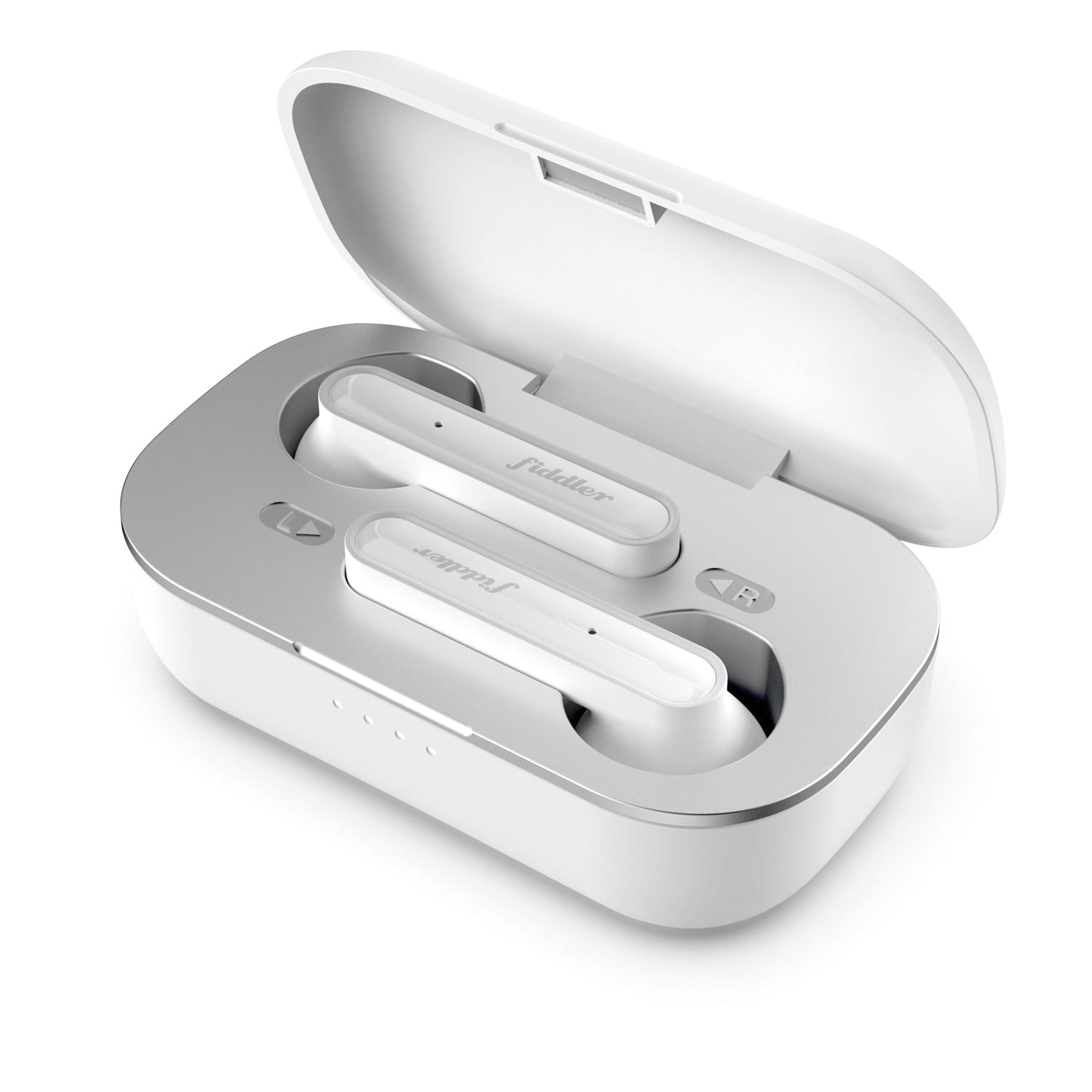 Aud fonos Bluetooth TWS Mini Pods Blanco Fiddler