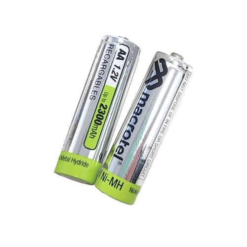 Pack pilas recargables AA ni-mh 2300ma (2 un)
