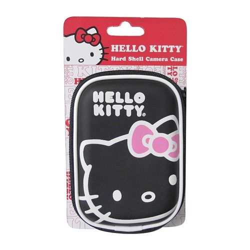 Funda cámara Hello Kitty, negra